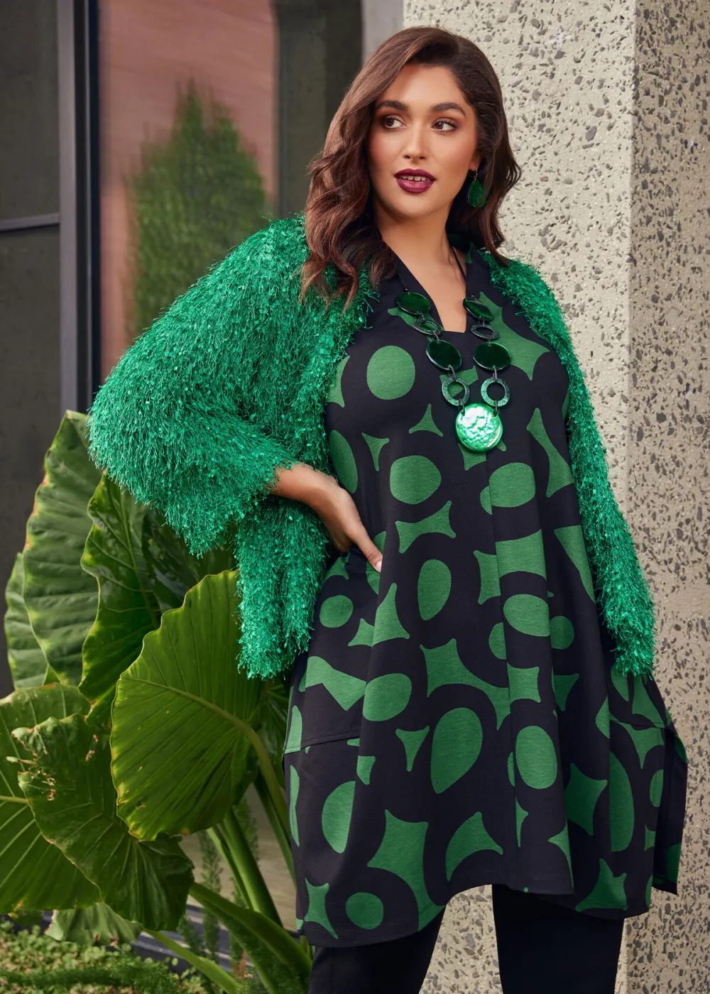 Tulip Ponte Tunic