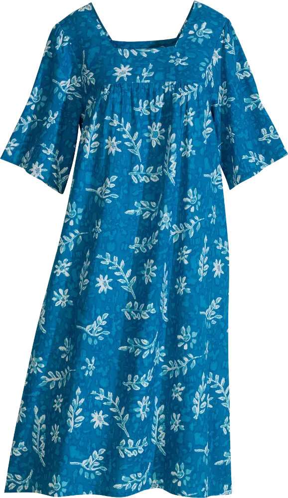 Batik Print Muumuu