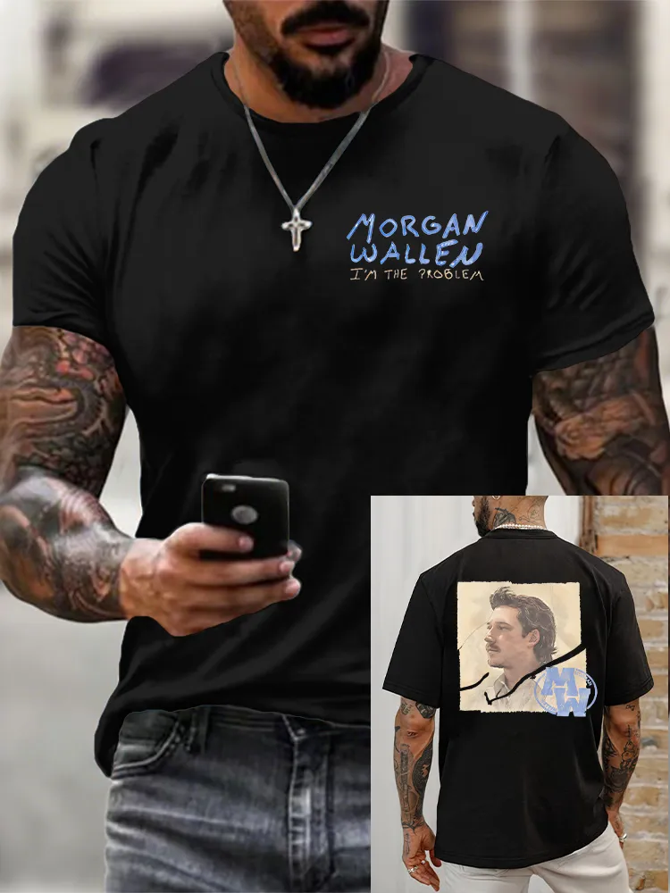 Men'S Morgan Wallen I Am The Problem Tour 2025 T-Shirt