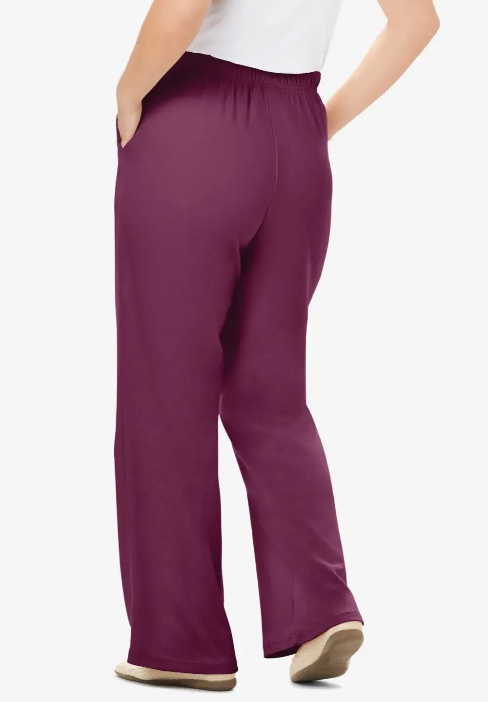7-Day Knit Wide-Leg Pant
