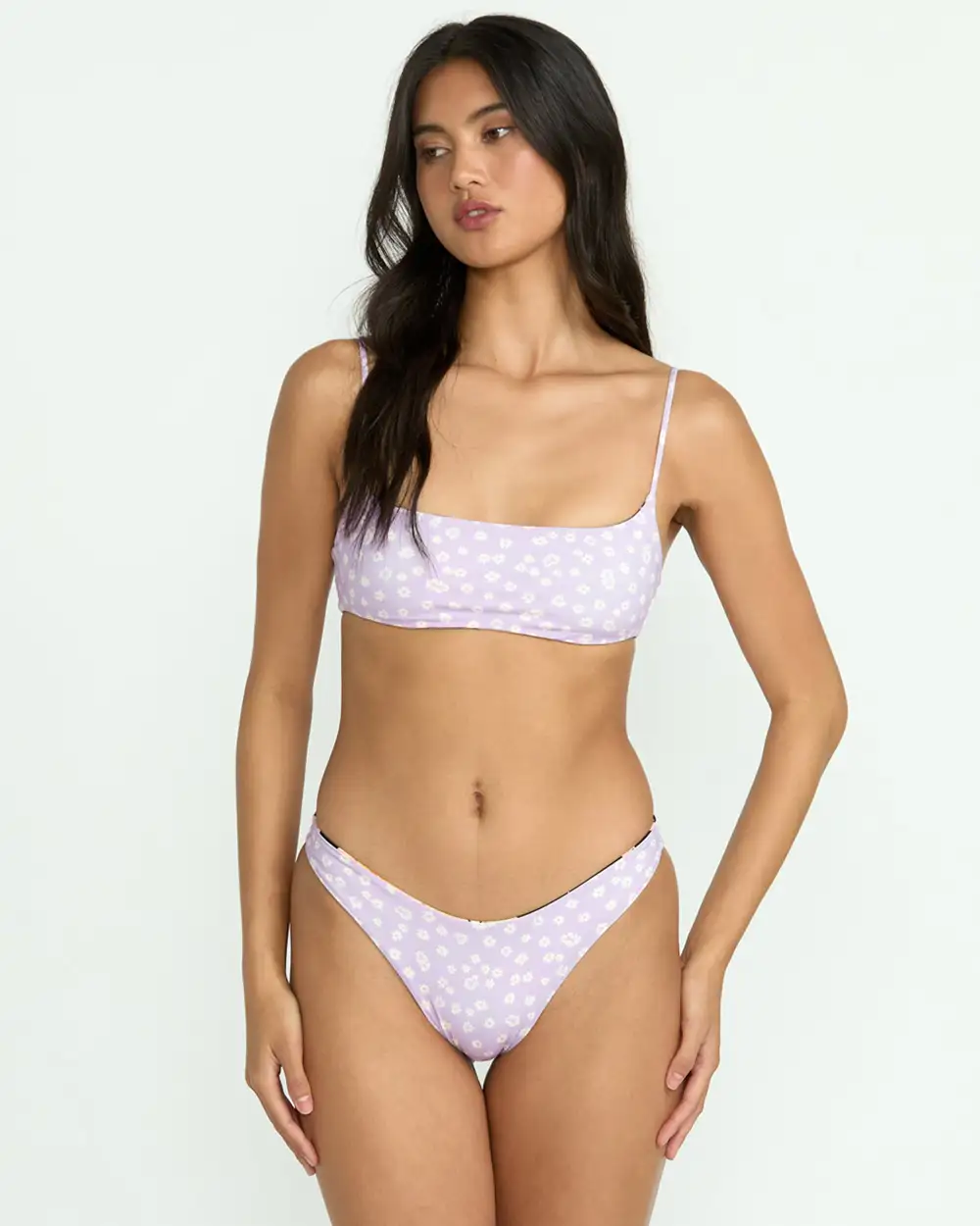 Twin Sol Reversible Hike Bikini Bottom - Multi