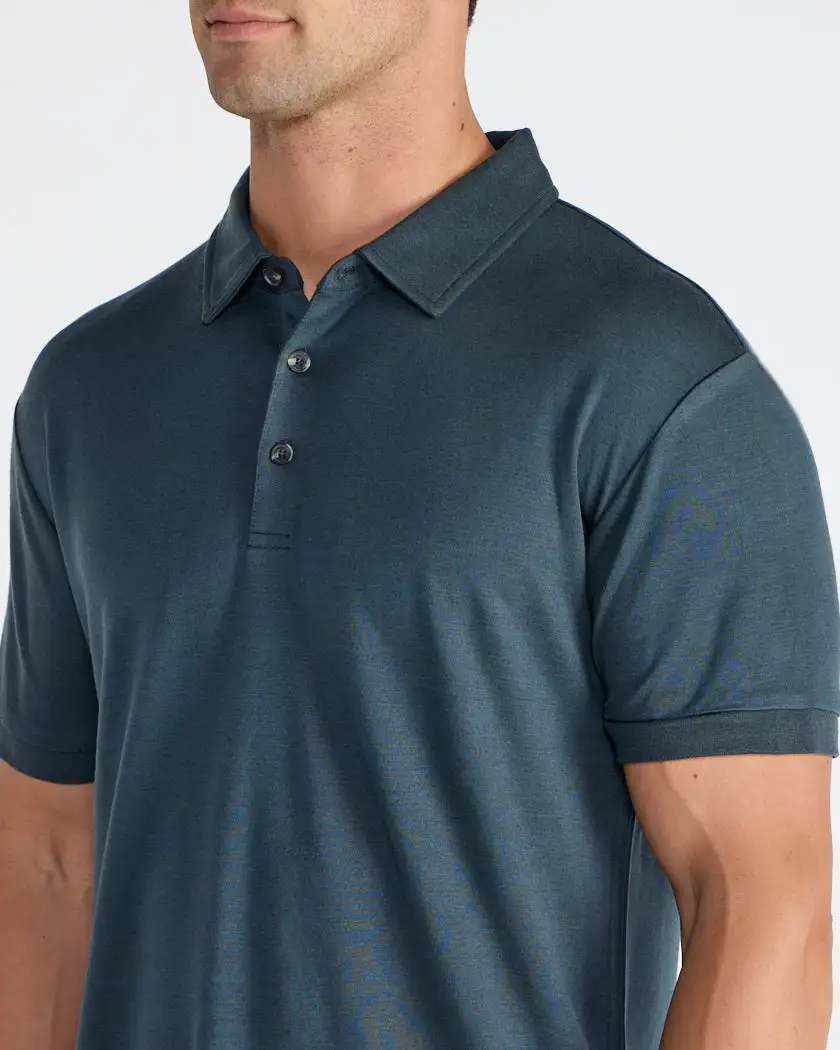 Comfort Wool Short Sleeve Polo