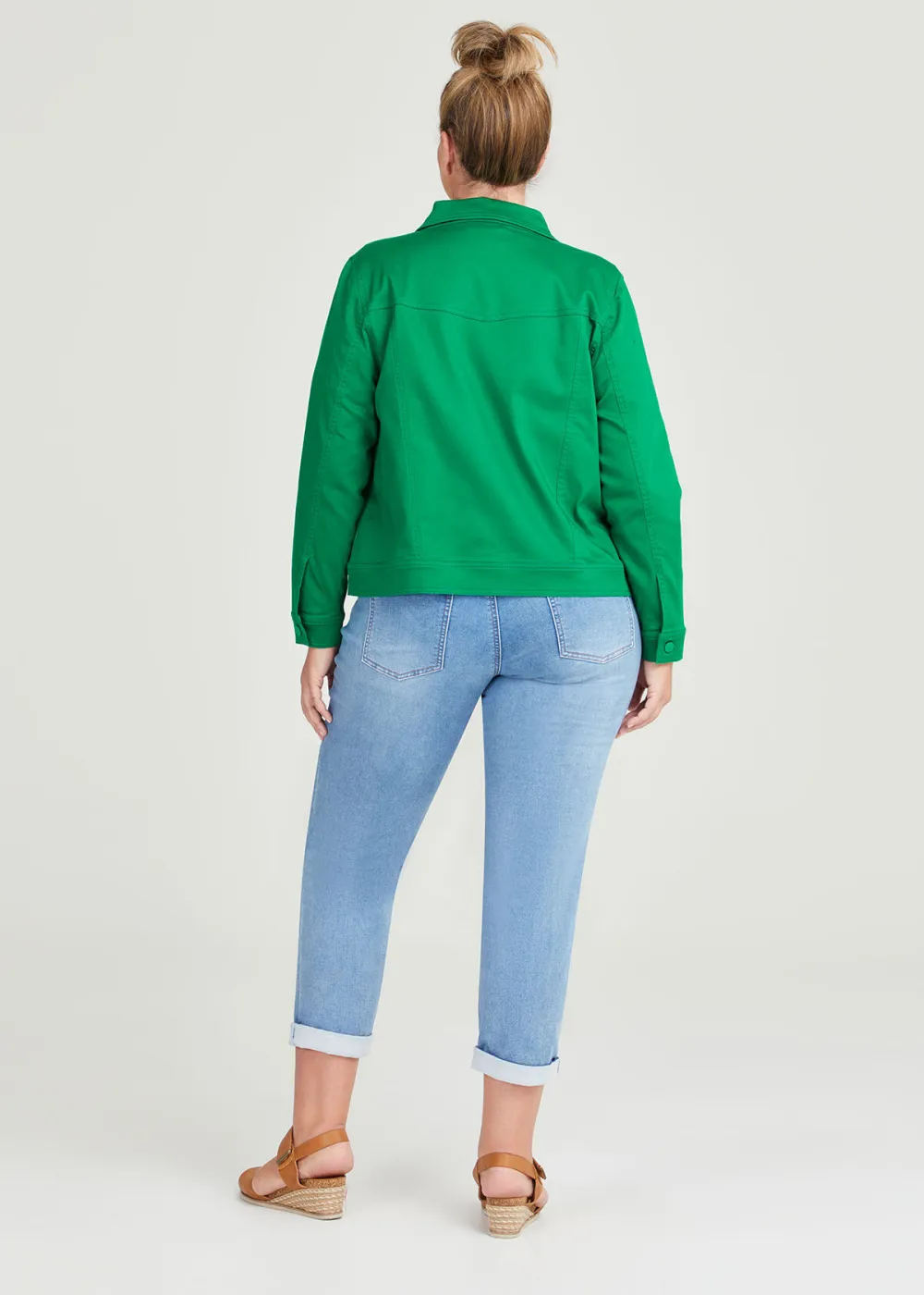 Coloured Classic Denim Jacket
