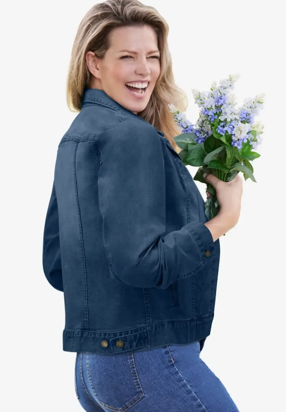 Stretch Denim Jacket