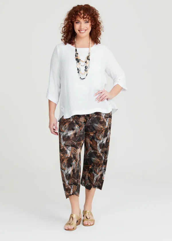 Printed Culotte Pant