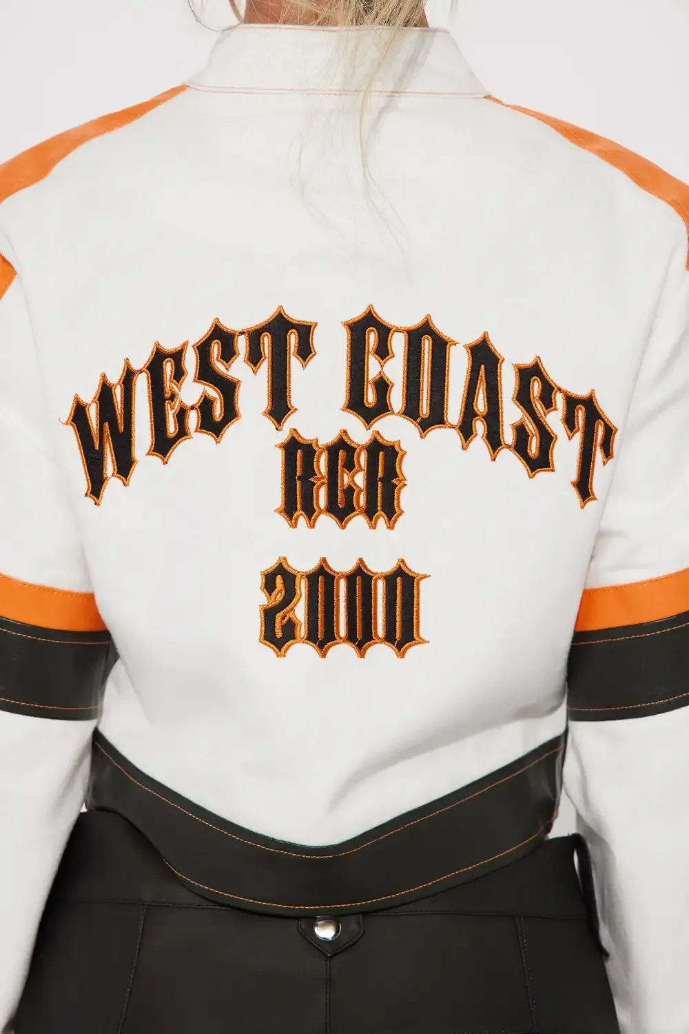 West Coast Racer Jacket - Cream/combo