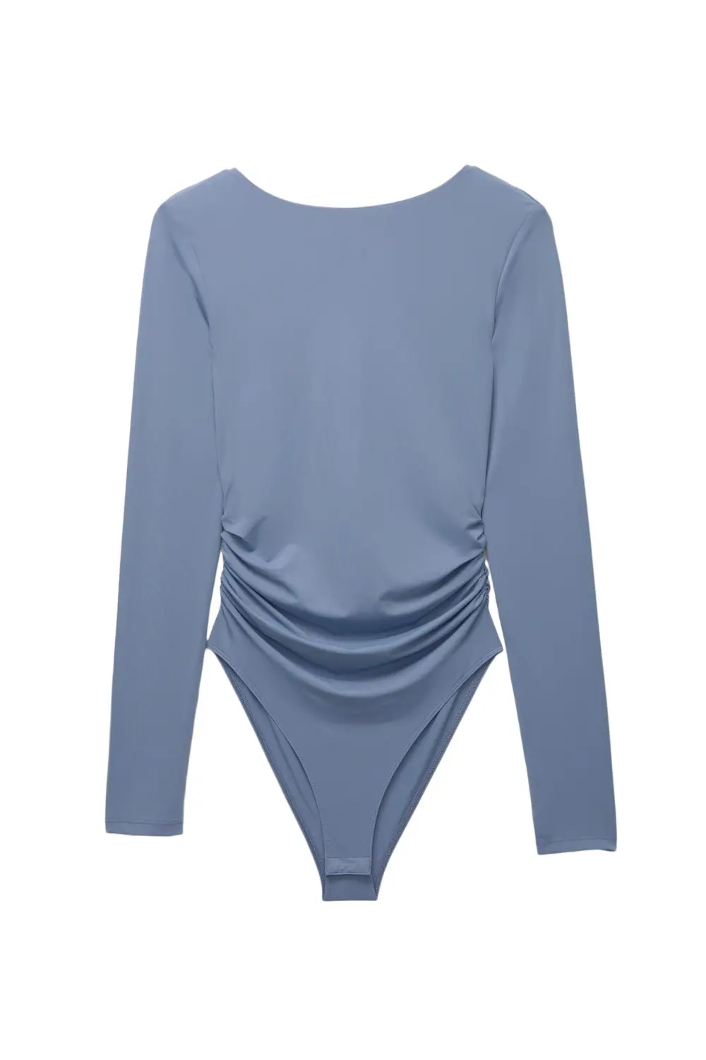 Open back polyamide bodysuit