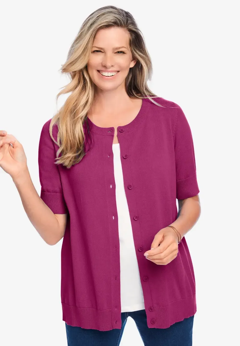 Perfect Elbow-Length Sleeve Cardigan
