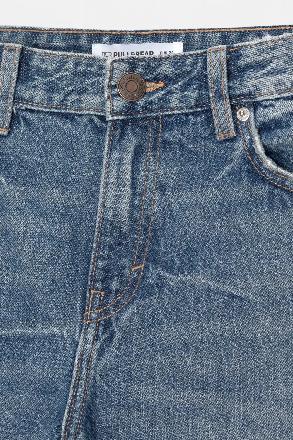 Jeans rectos tiro medio