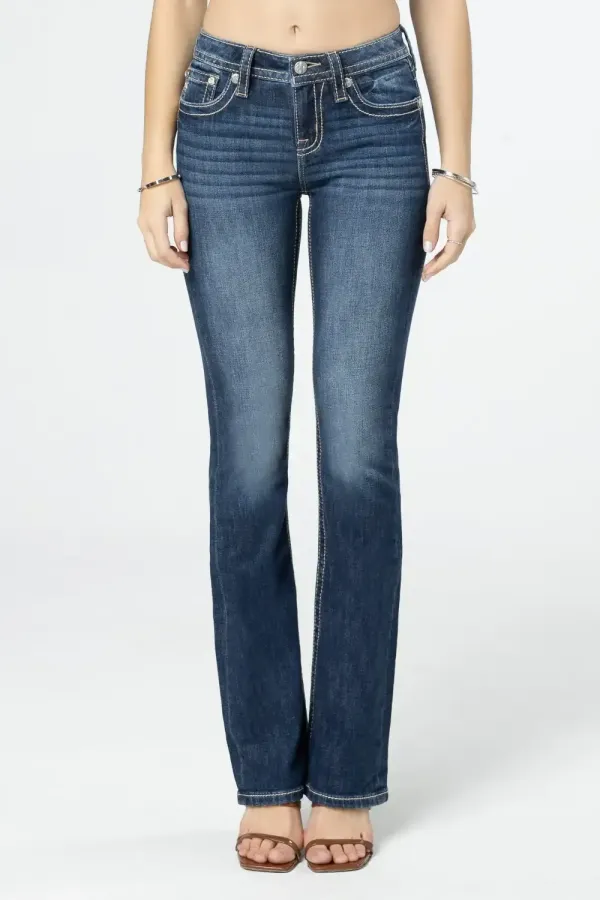 Autumn Mosaic Fleur Bootcut Jeans