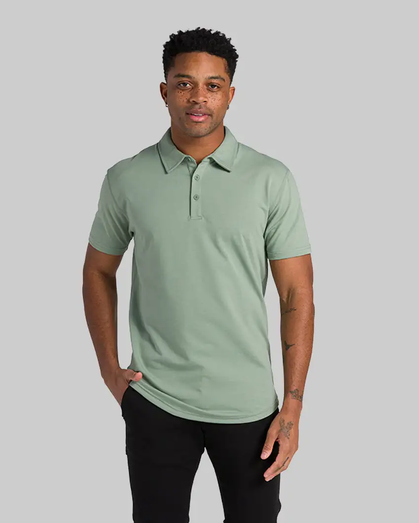 Drop-Cut Polo: Bylt Signature