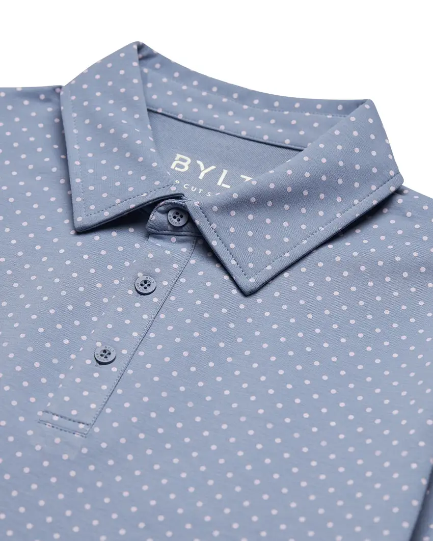 Drop-Cut: Lux Dotted Polo