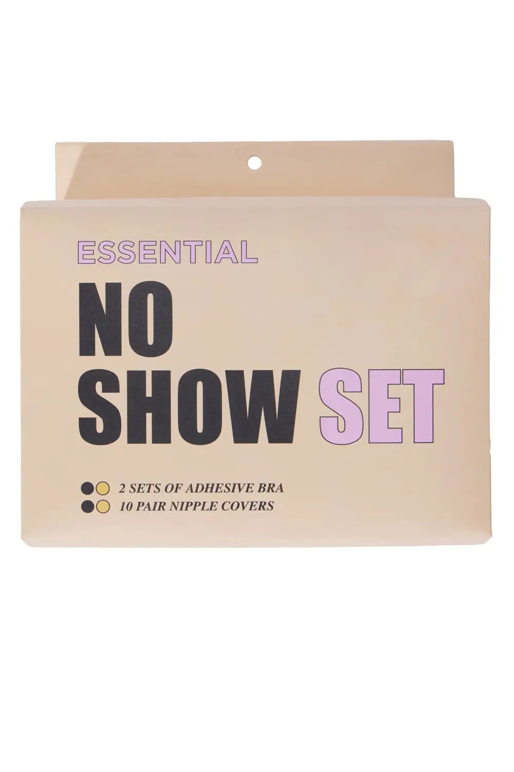 Getting You Close Pasties And Invisible Bra Set - Nude/combo