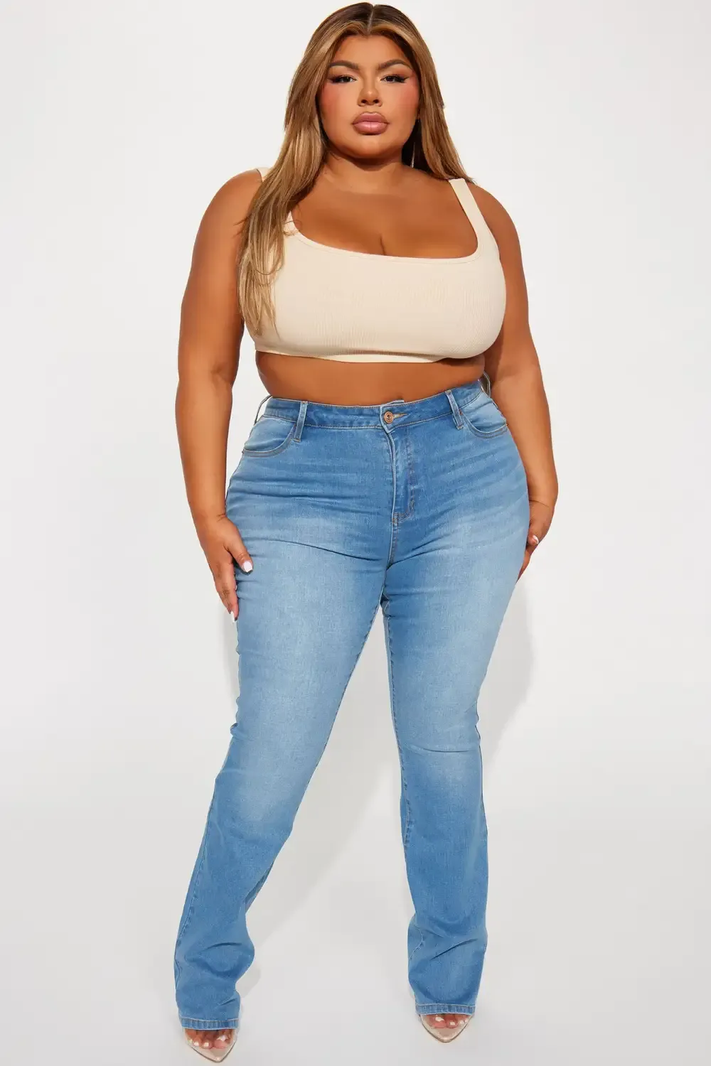 Memphis Stretch Booty Lifter Bootcut Jean - Medium Wash