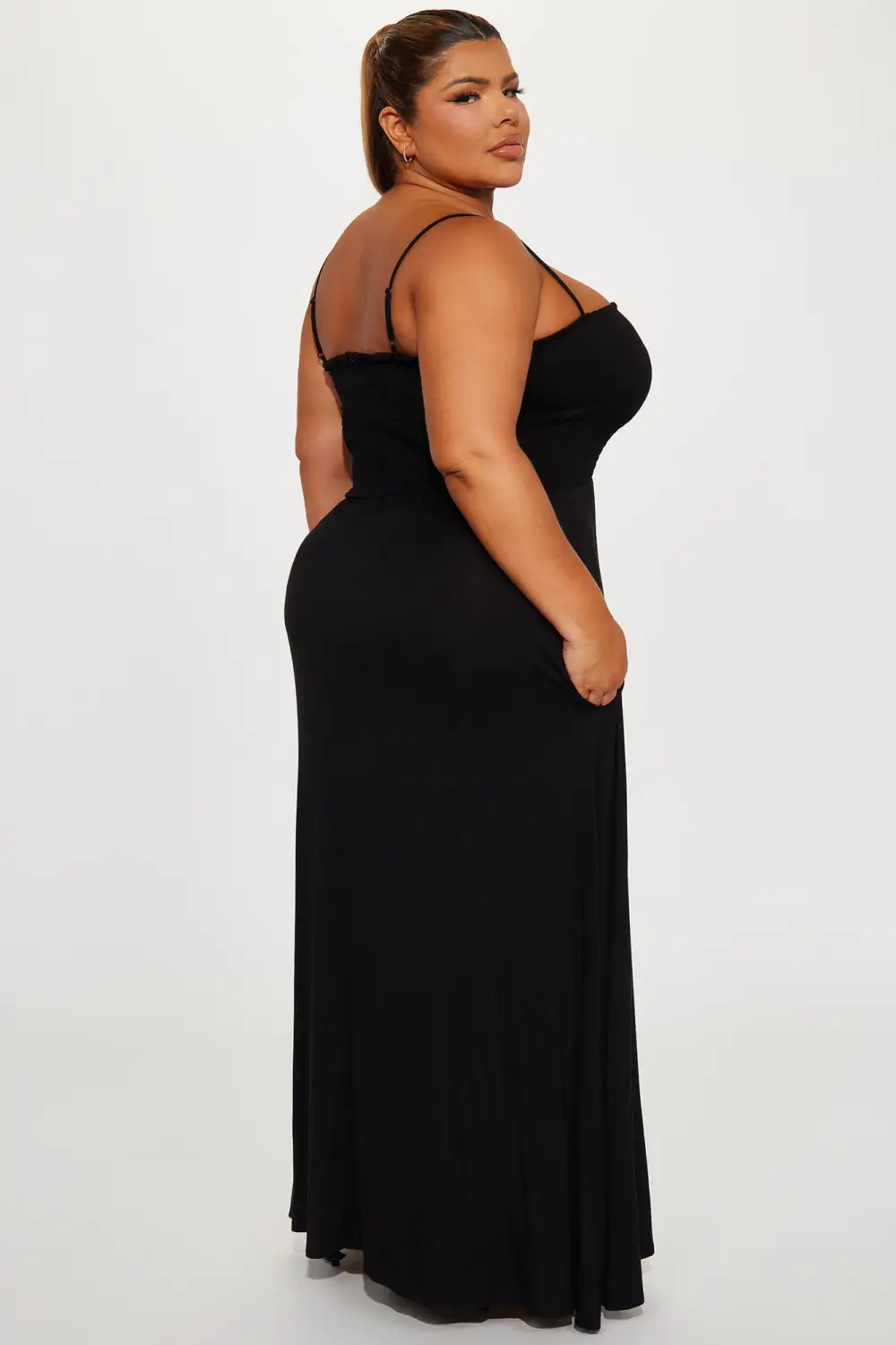 Holly Maxi Dress - Black