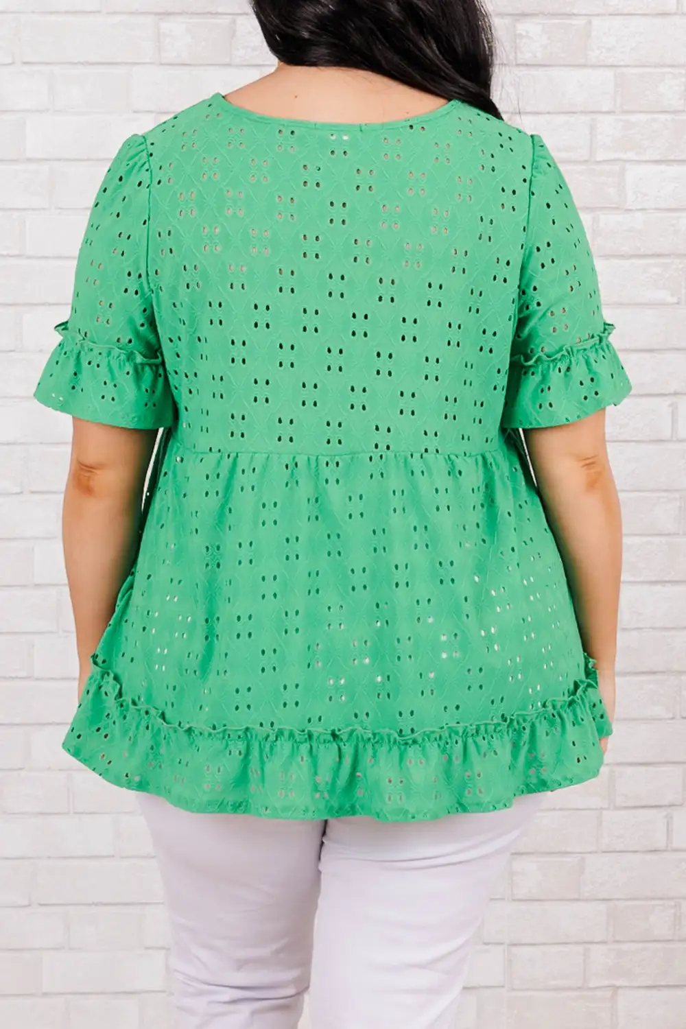 I Like You Best Top, Kelly Green