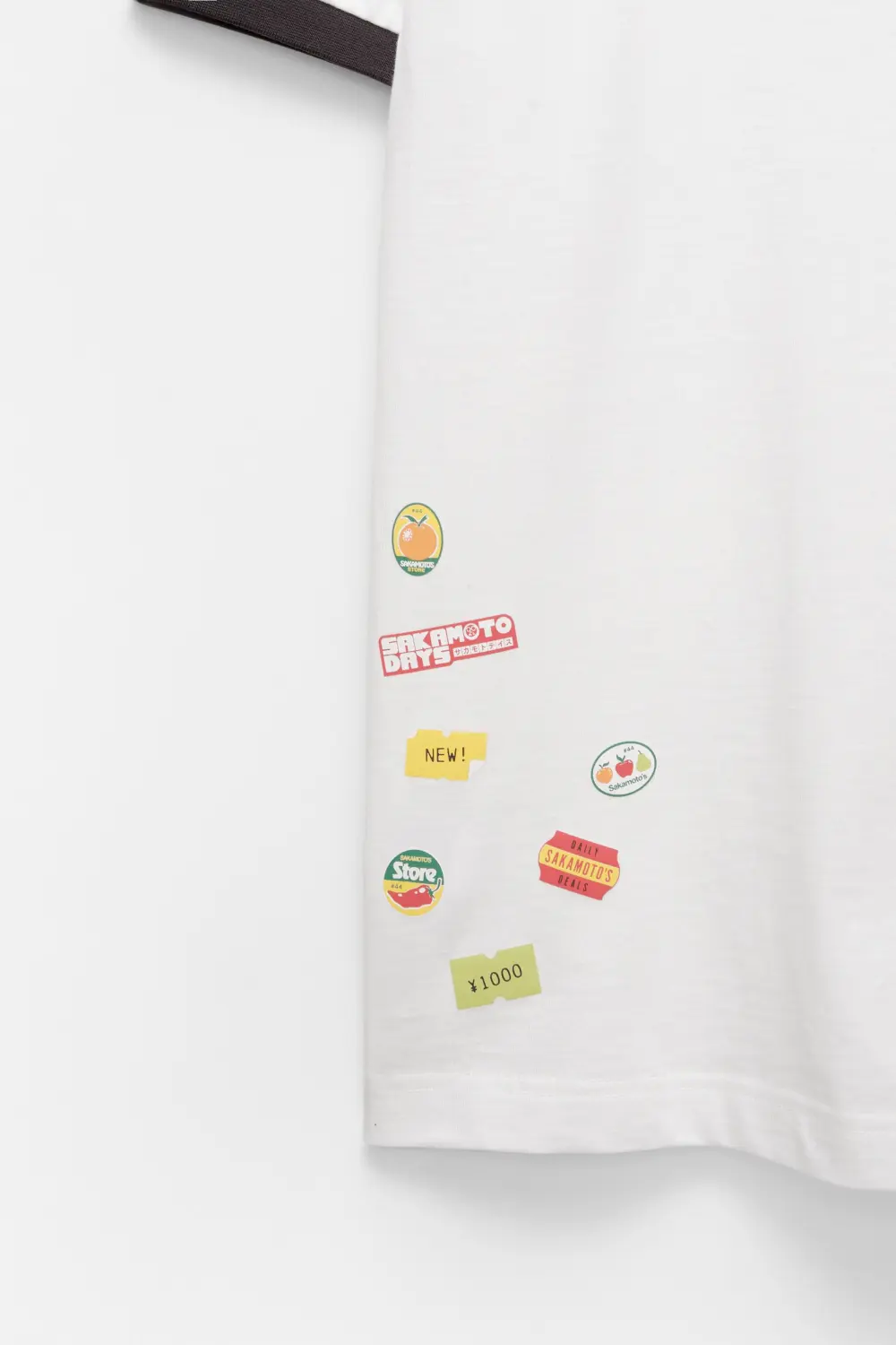 Sakamoto Ramen white graphic T-shirt