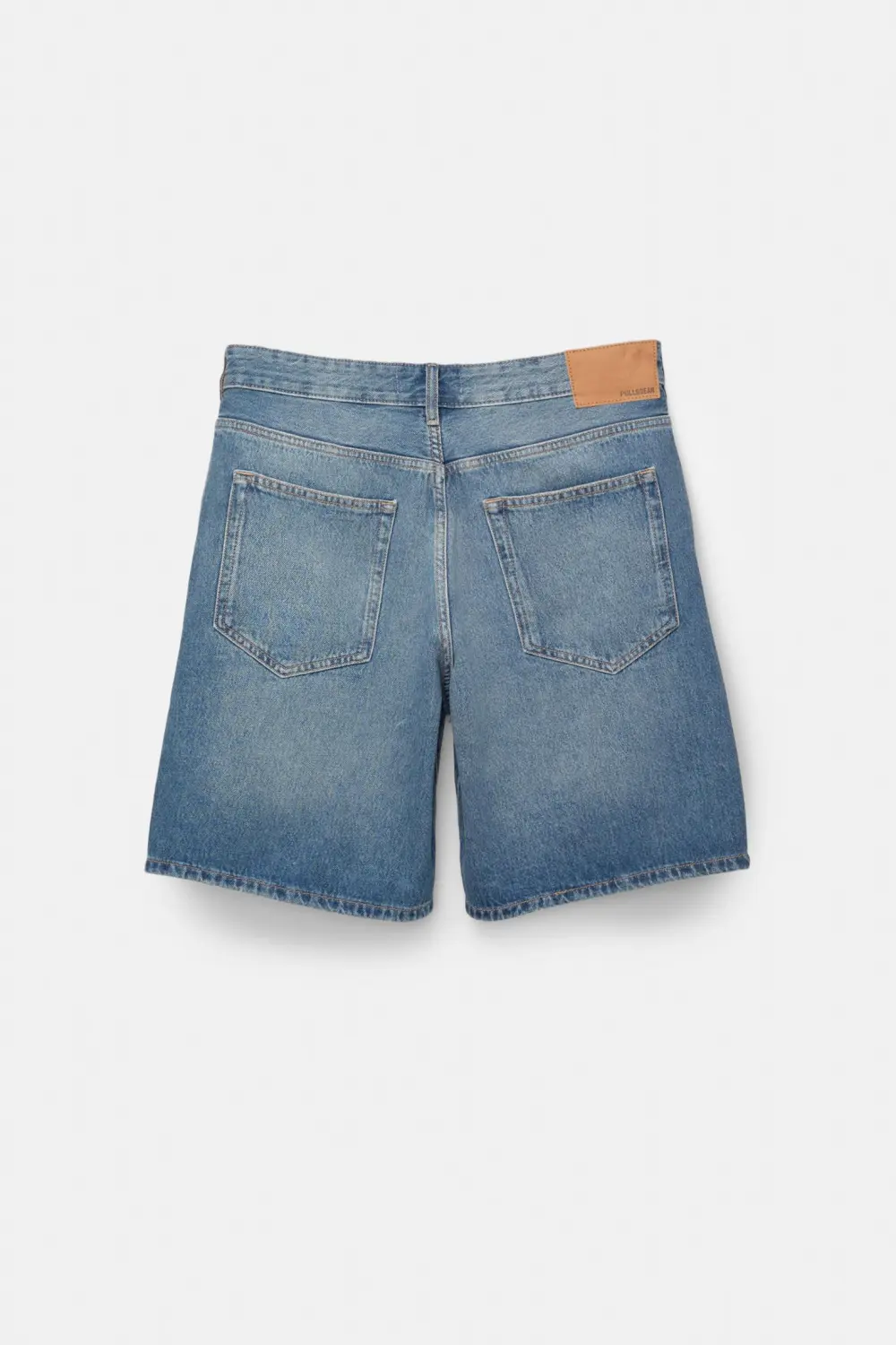Standard denim Bermuda shorts
