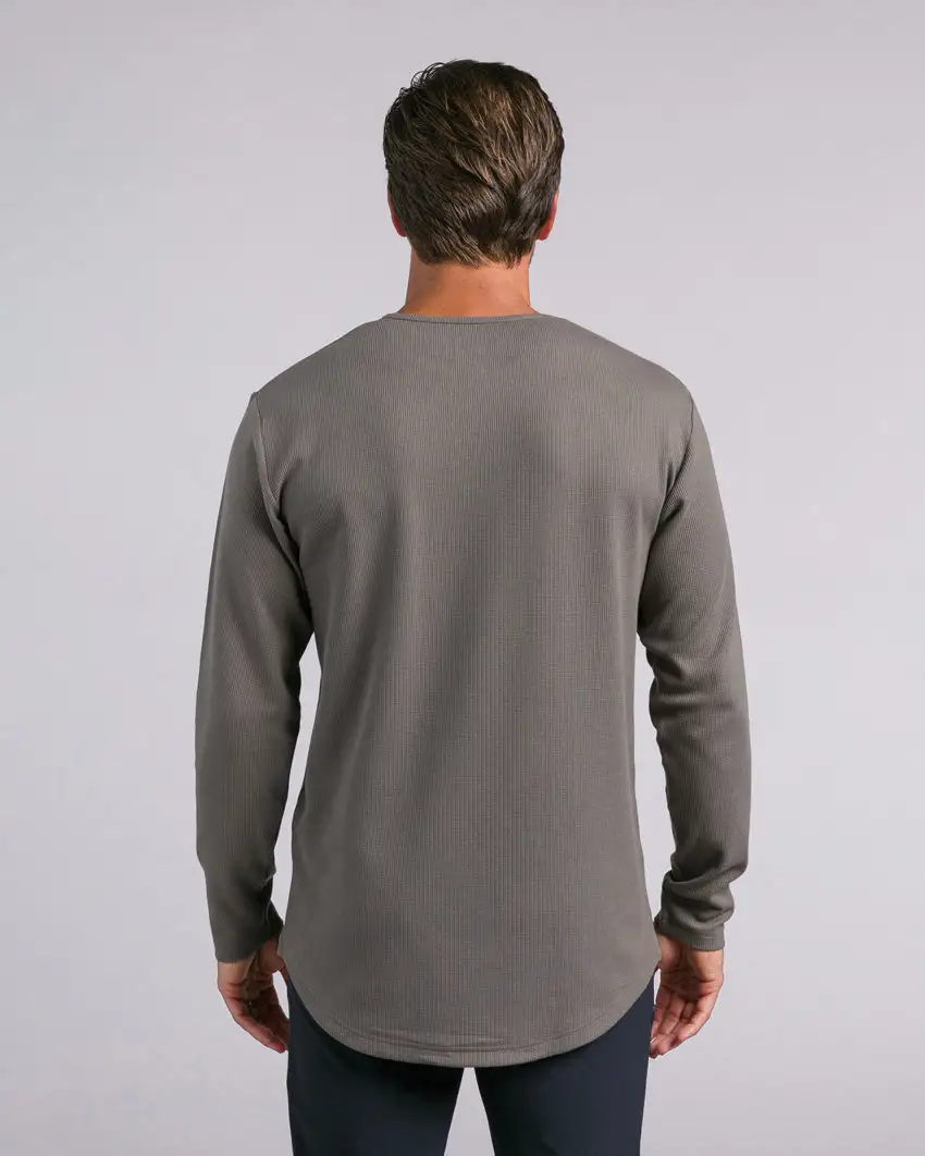 Thermal Drop-Cut Long Sleeve
