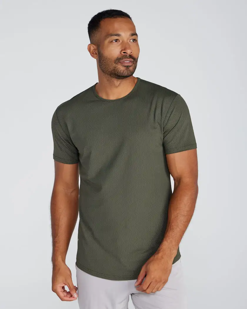 Pulse Short Sleeve Drop-Cut