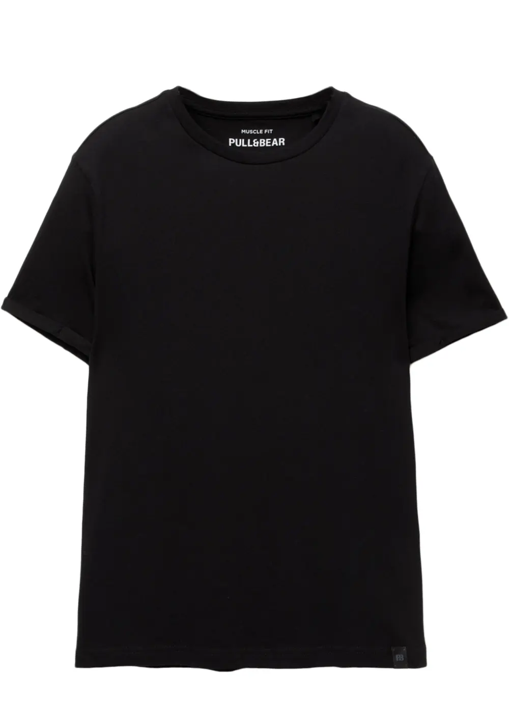 Basic muscle fit T-shirt