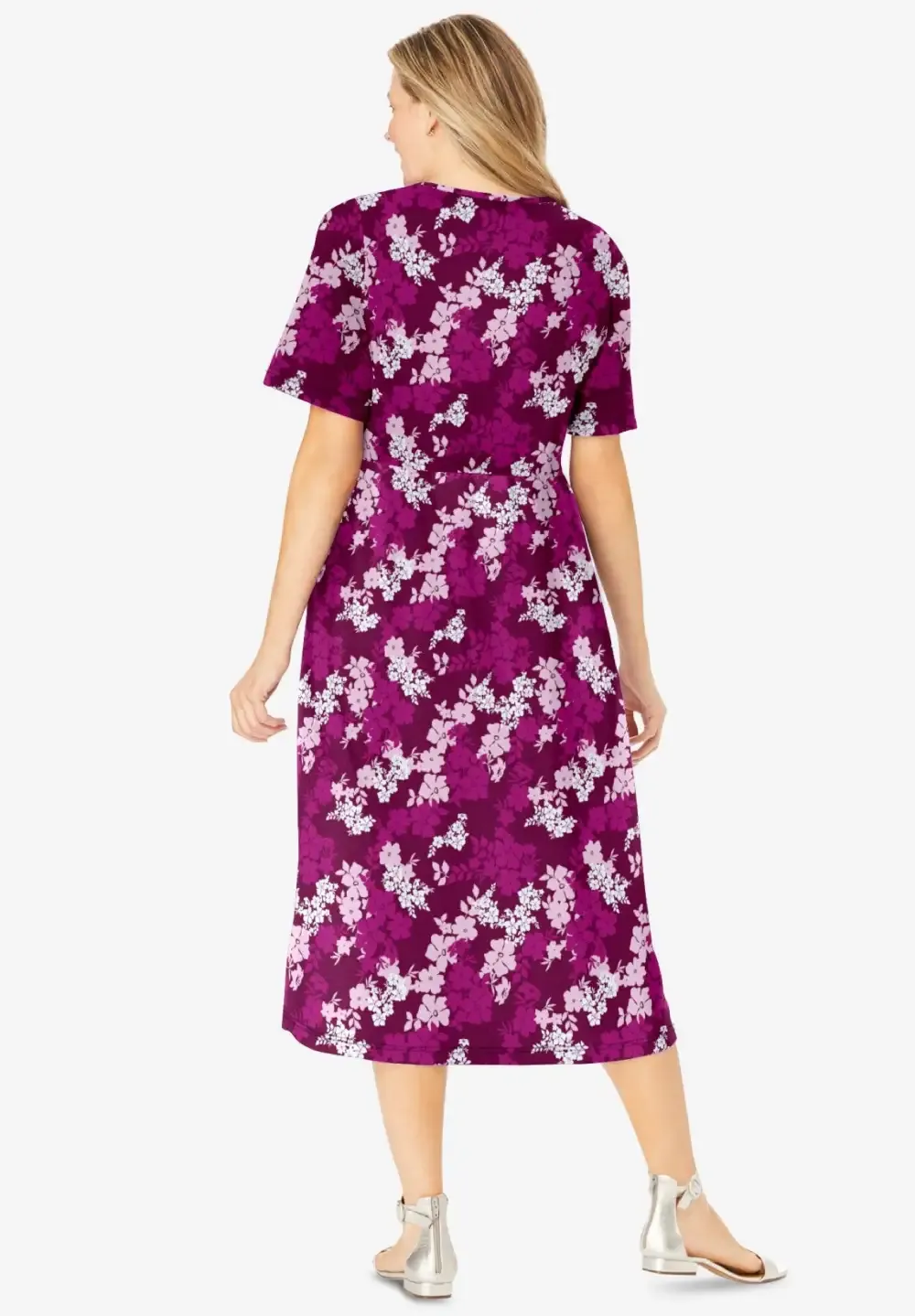 Button-Front Essential Dress