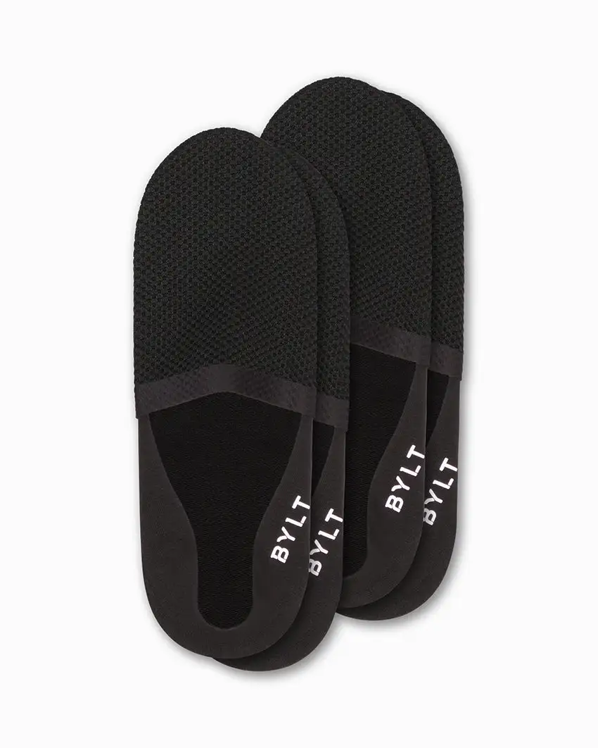 Bonded No-Show Socks (2-Pack)