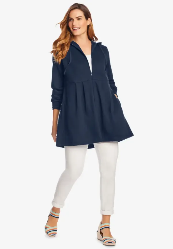 French Terry Swing Jacket