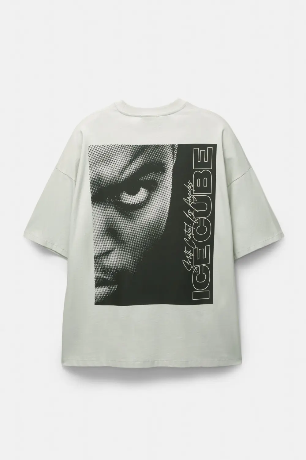 “Ice Cube” graphic white T-shirt