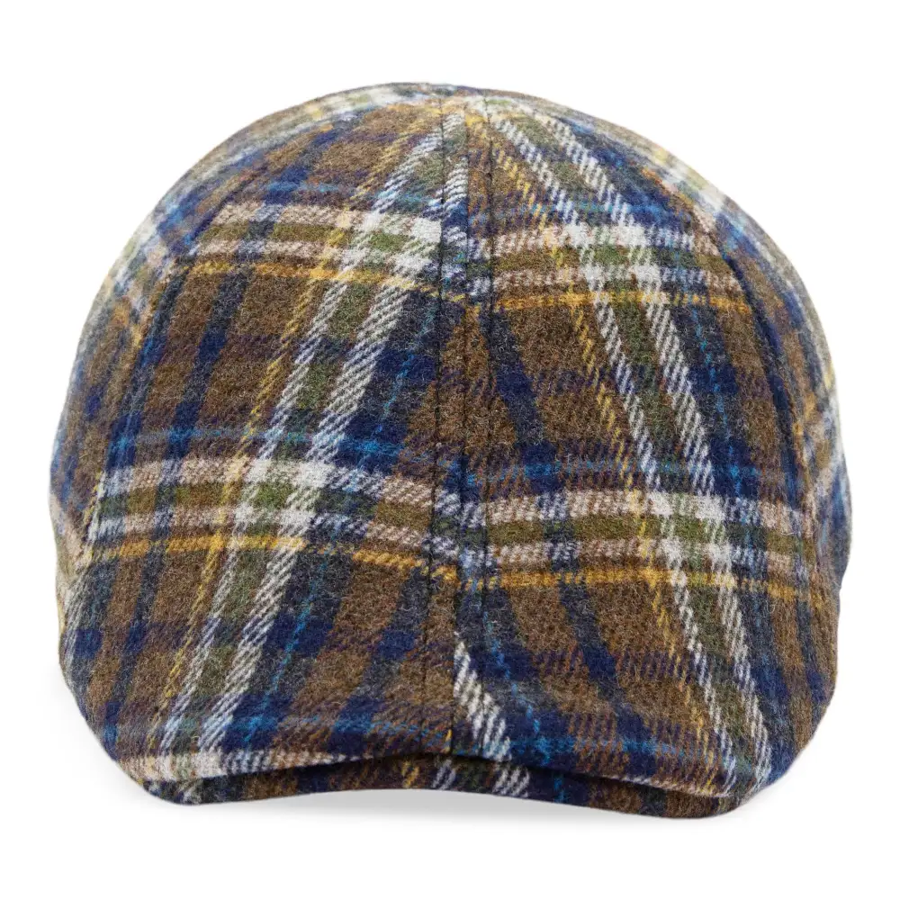 The Underdog Boston Scally Cap - Unwavering Blue Plaid