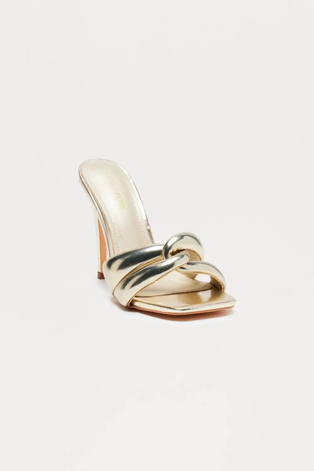 Romina Knot Heels - Gold