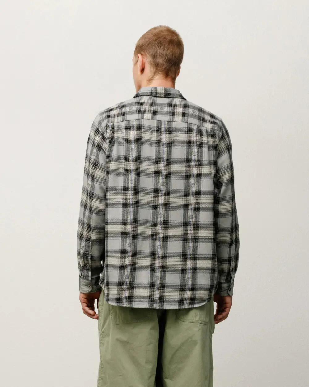 MOTIF PLAID SHIRT