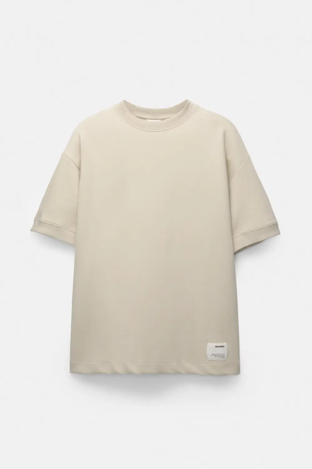 Short sleeve sweatshirt