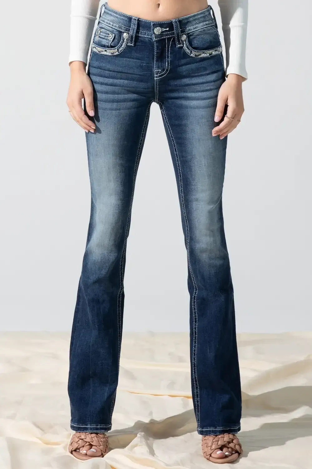 Boundless Border Bootcut Jeans