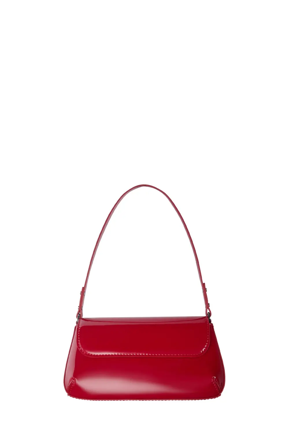 Bolso de hombro charol