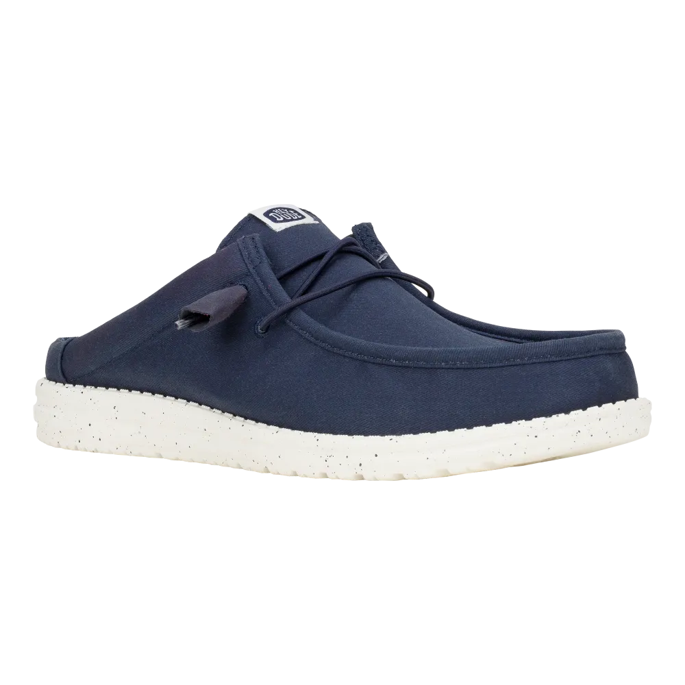 Wally Slip Stretch Canvas - Navy