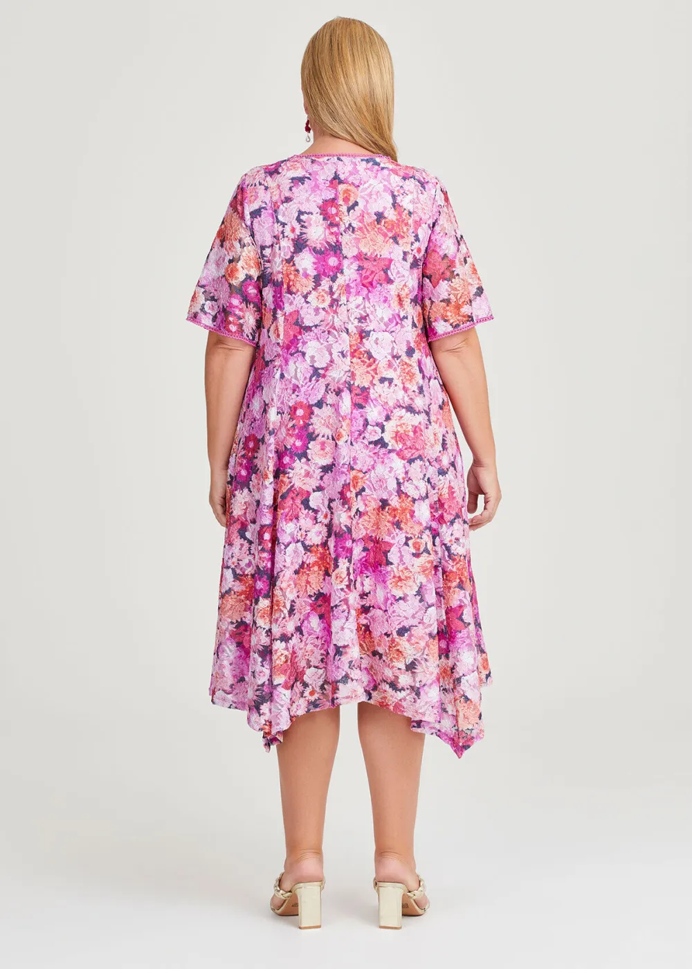 Bouquet Lace Cocktail Dress