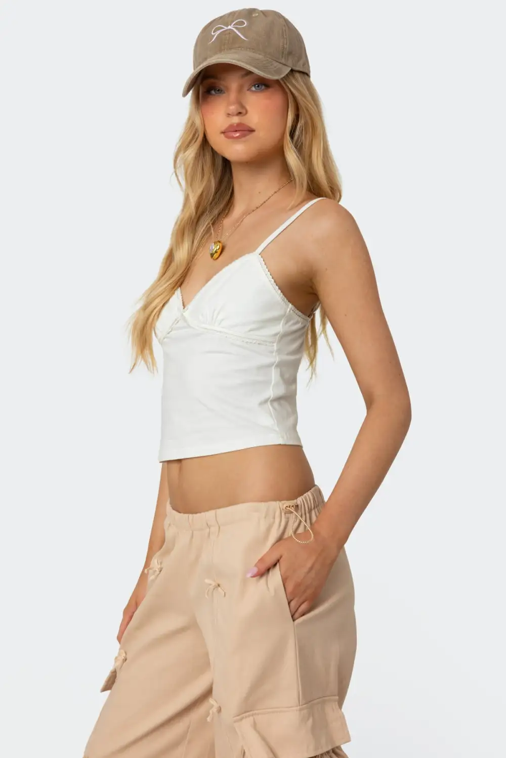 Gila Lace Trim Tank Top