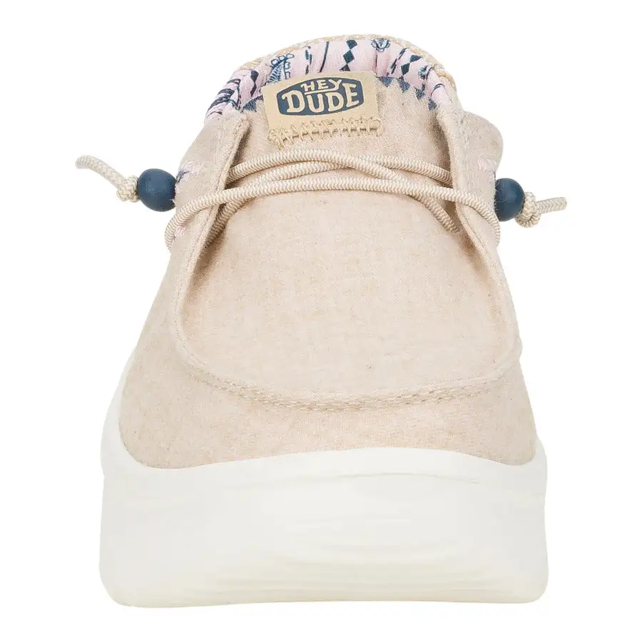 Wendy Peak Chambray Woven - Tan