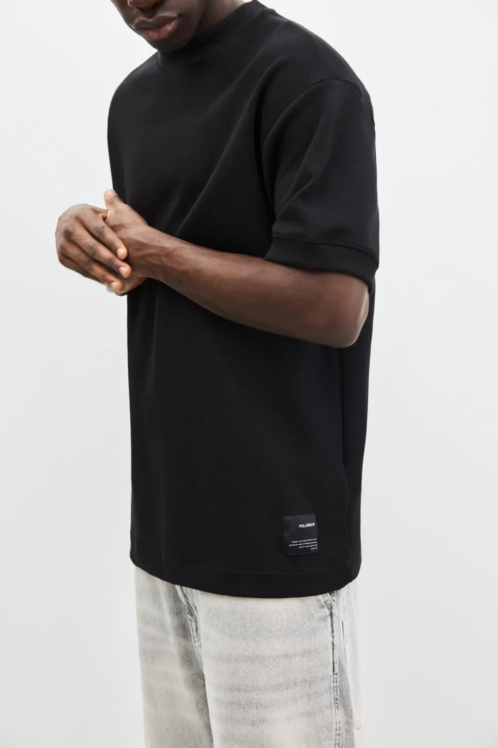 Interlock short sleeve sweatshirt