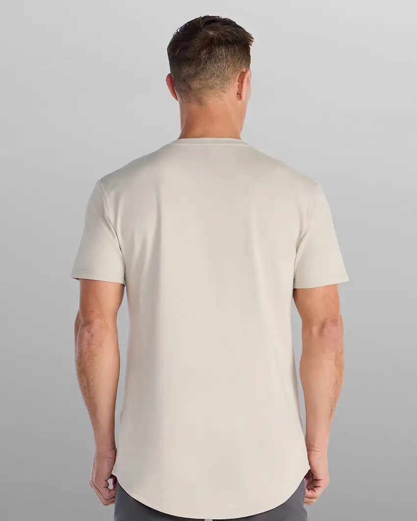 Drop-Cut V-Neck: Lux