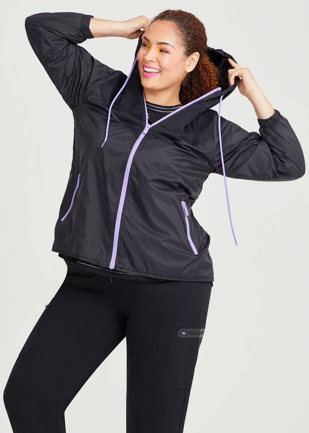 Active Contrast Rain Jacket