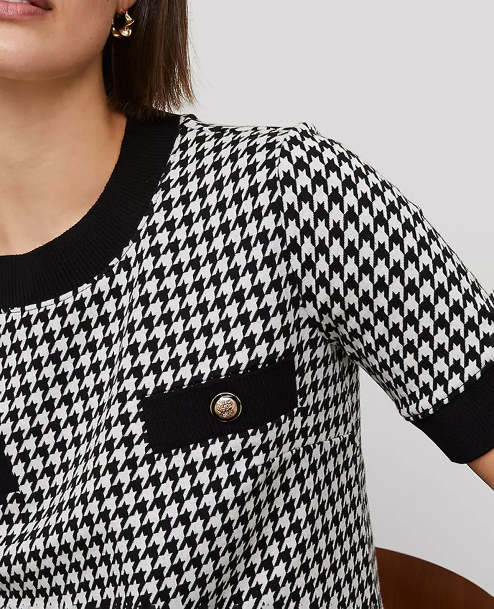 Sweater Trim Top