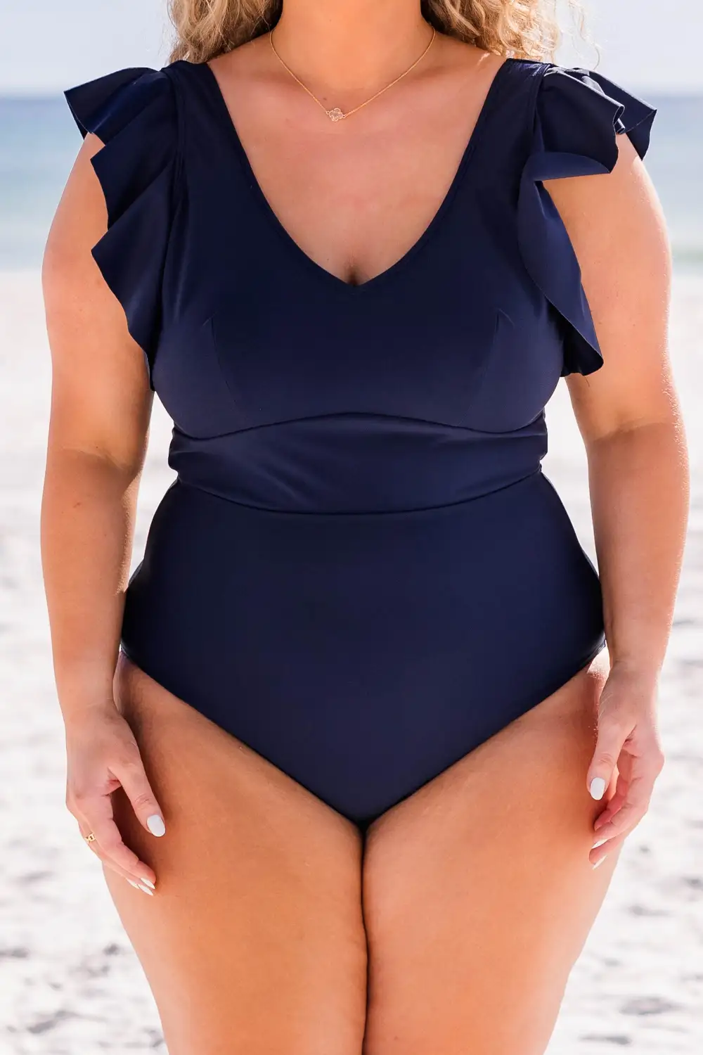 Spending My PTO Swimsuit, Navy