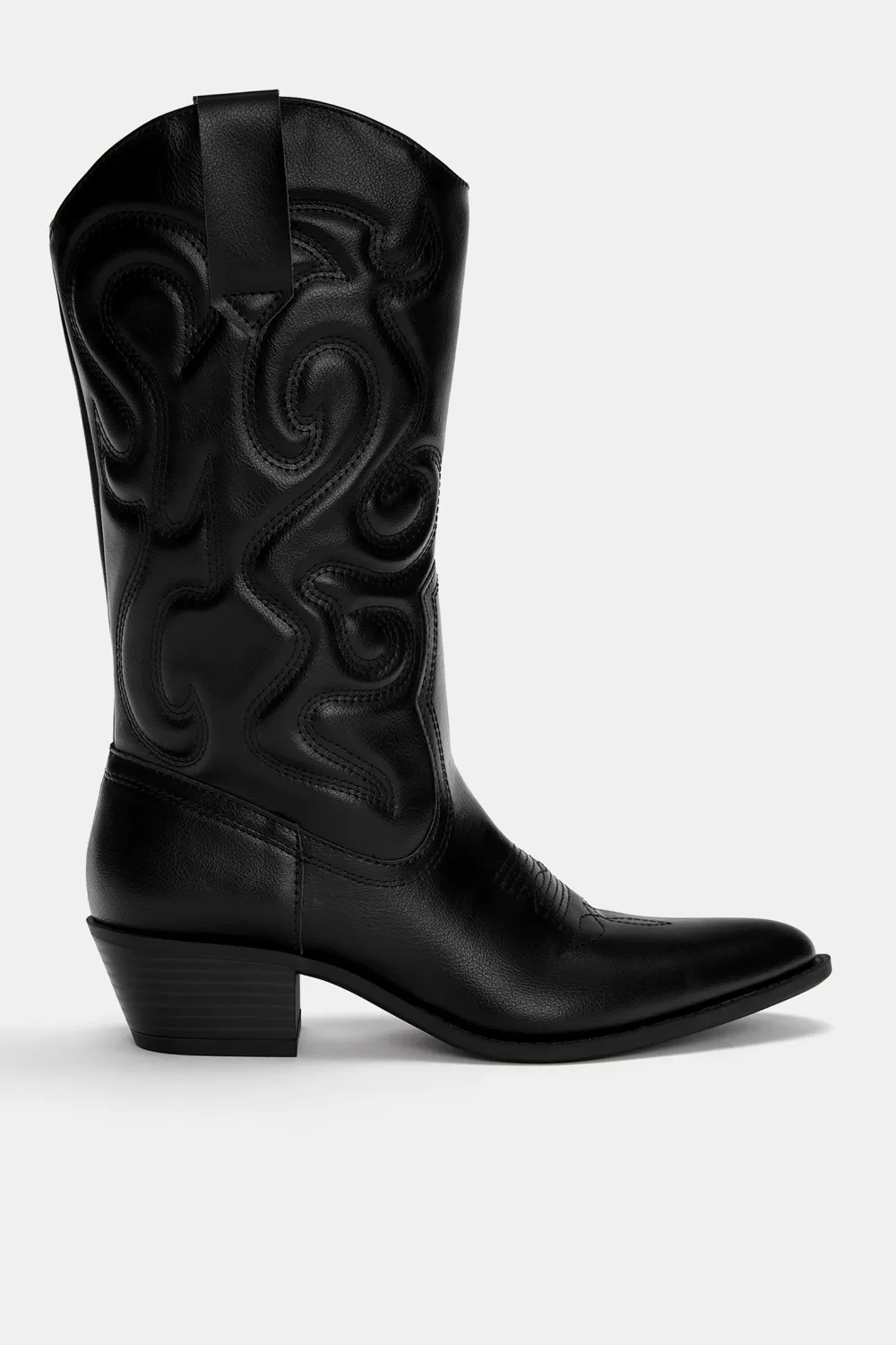 Botas cowboy pespuntes