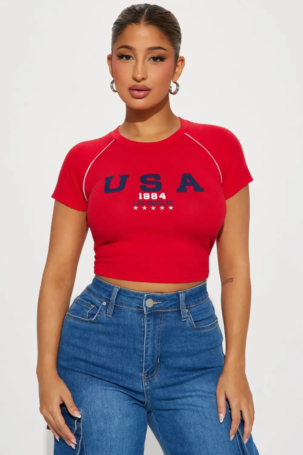 US Slay Short Sleeve Tee - Red