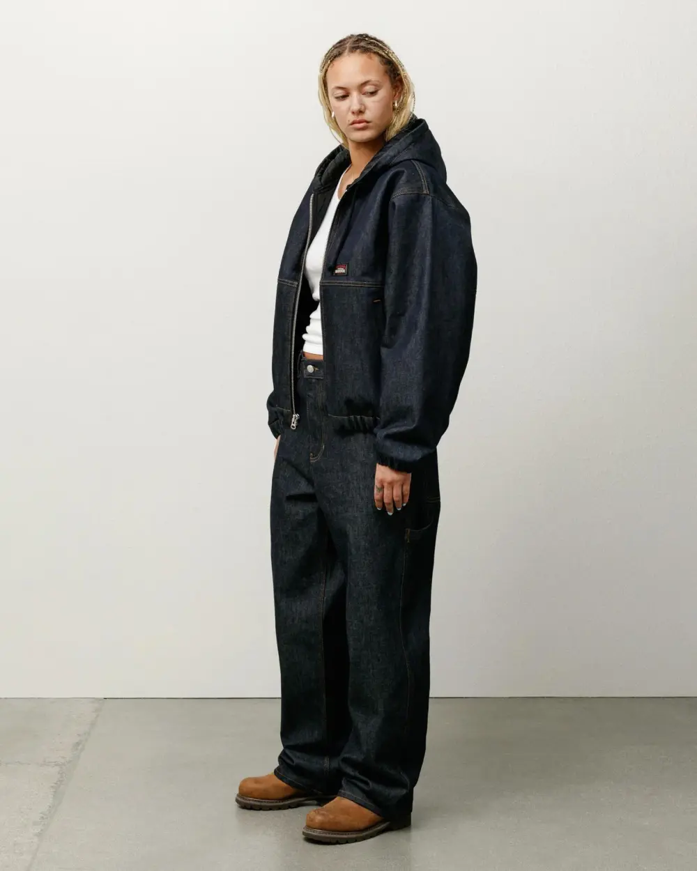 INSULATED WORK JACKET DENIM
