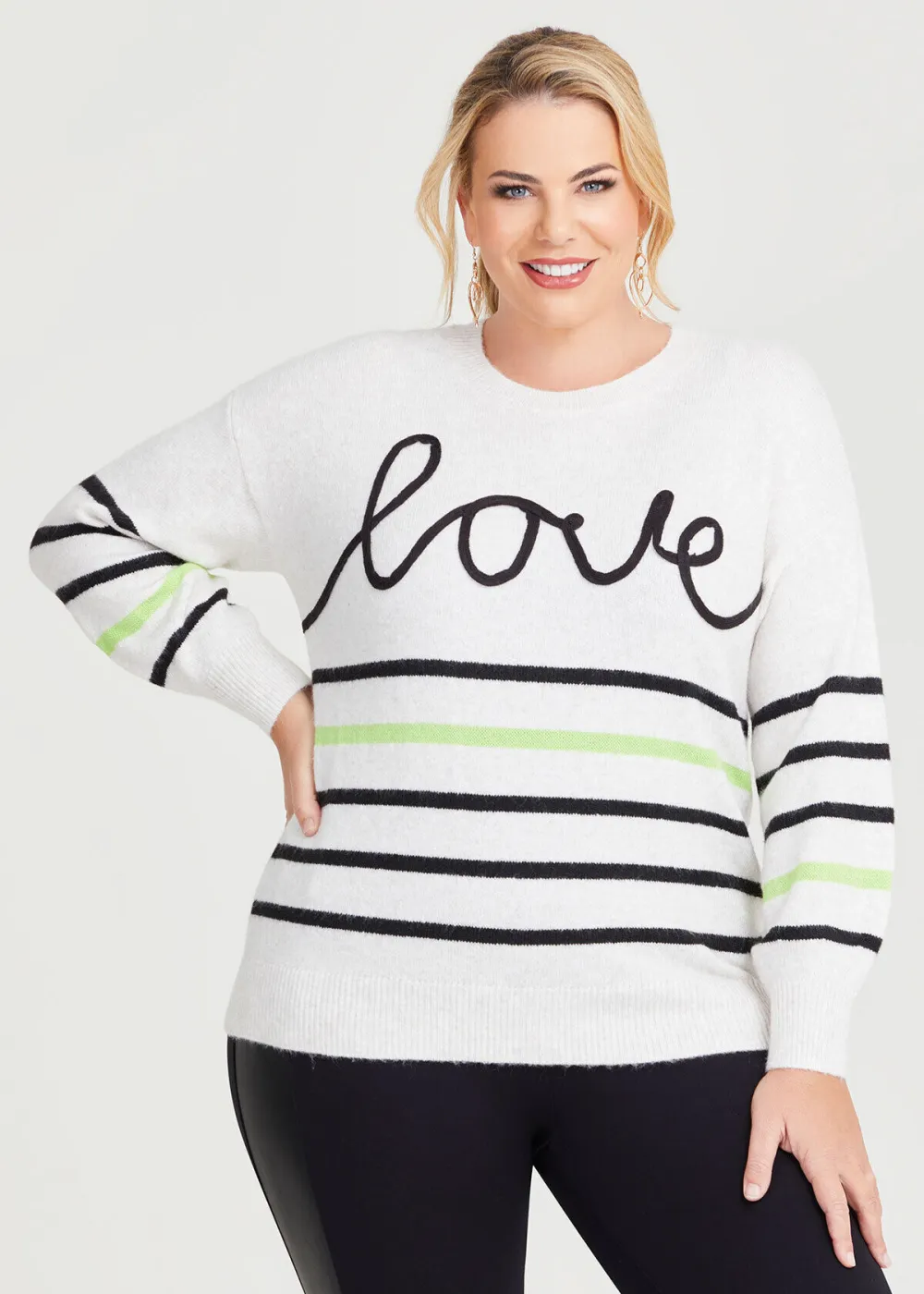 Love Stripe Jumper