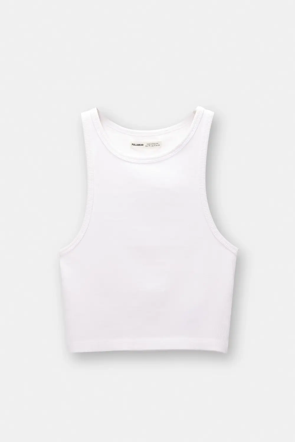 Basic cropped tank top