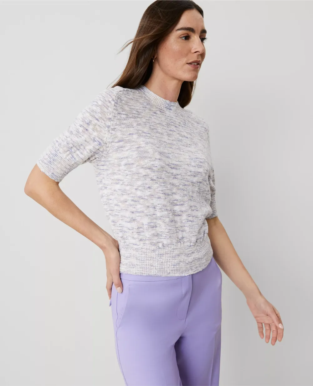 Textured Wedge Sweater